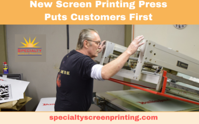New Screen Printing Press Puts Customers First