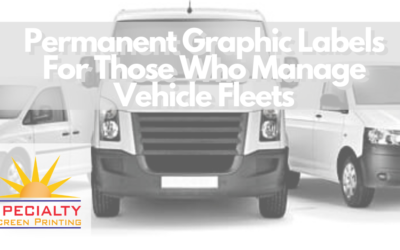 Permanent Graphic Labels For Those Who Manage Vehicle Fleets